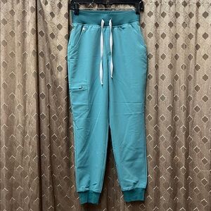 Figs Technical Collection TEAL GREEN Scrubs Pants